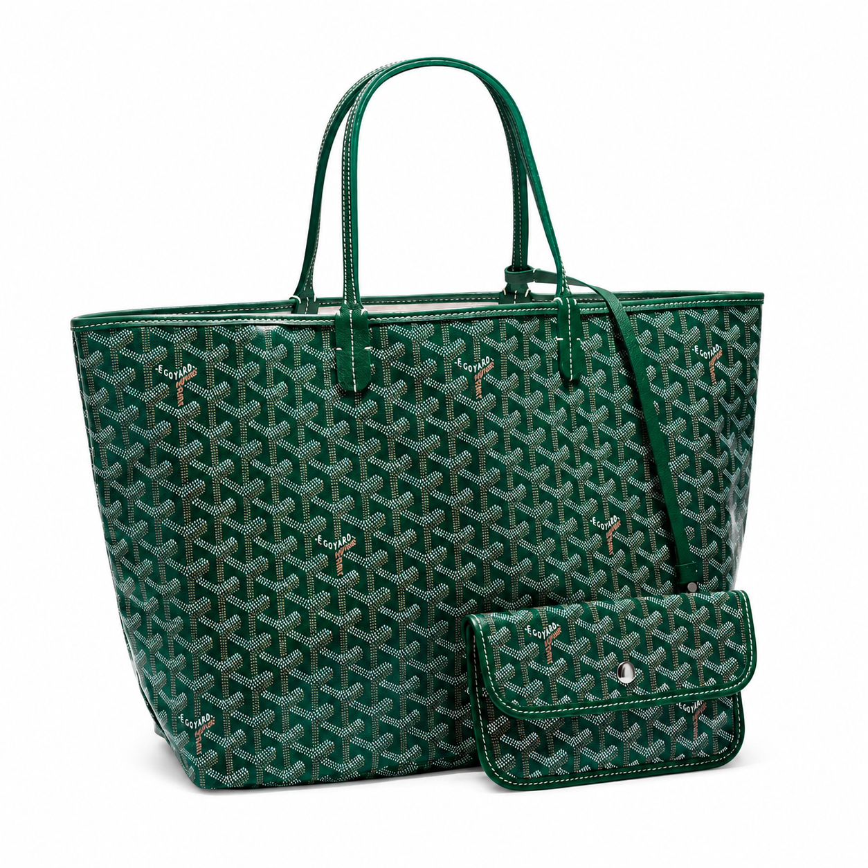 Goyard Saint Louis Tote green