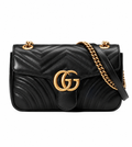 Gucci GG Marmont Small Shoulder Bag Black