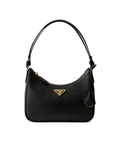 Prada Cleo Shoulder Bag Black