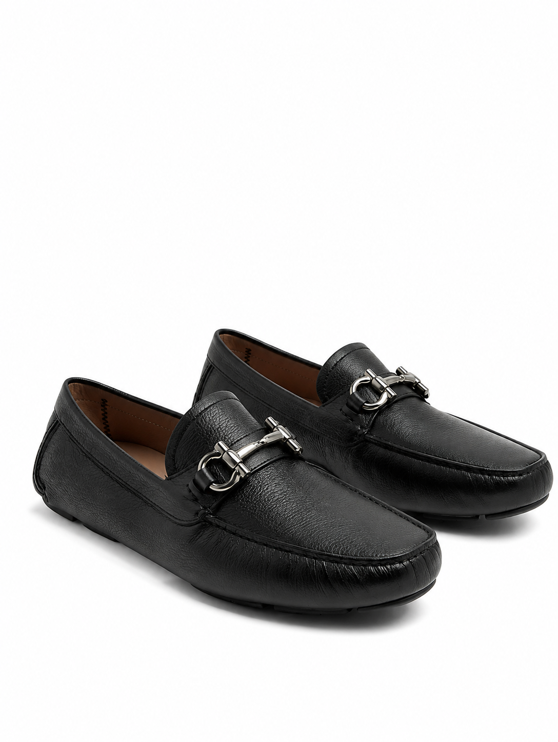 Salvatore Ferragamo Gancini Loafer Black