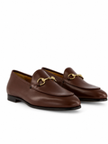 Gucci Glossy Loafer Brown