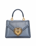 Dolce & Gabbana Devotion Top Handle Bag Blue