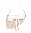 Dior Saddle Bag Beige Oblique Canvas