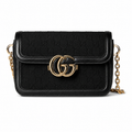 Gucci GG Marmont Chain Wallet Black