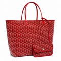 Goyard Saint Louis Tote red