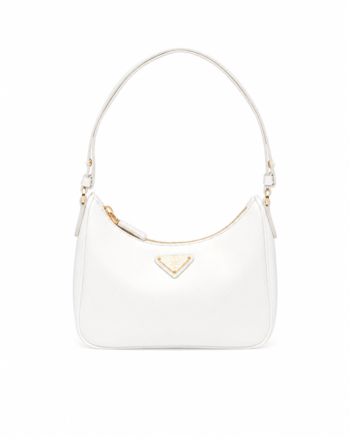 Prada Cleo Shoulder Bag White