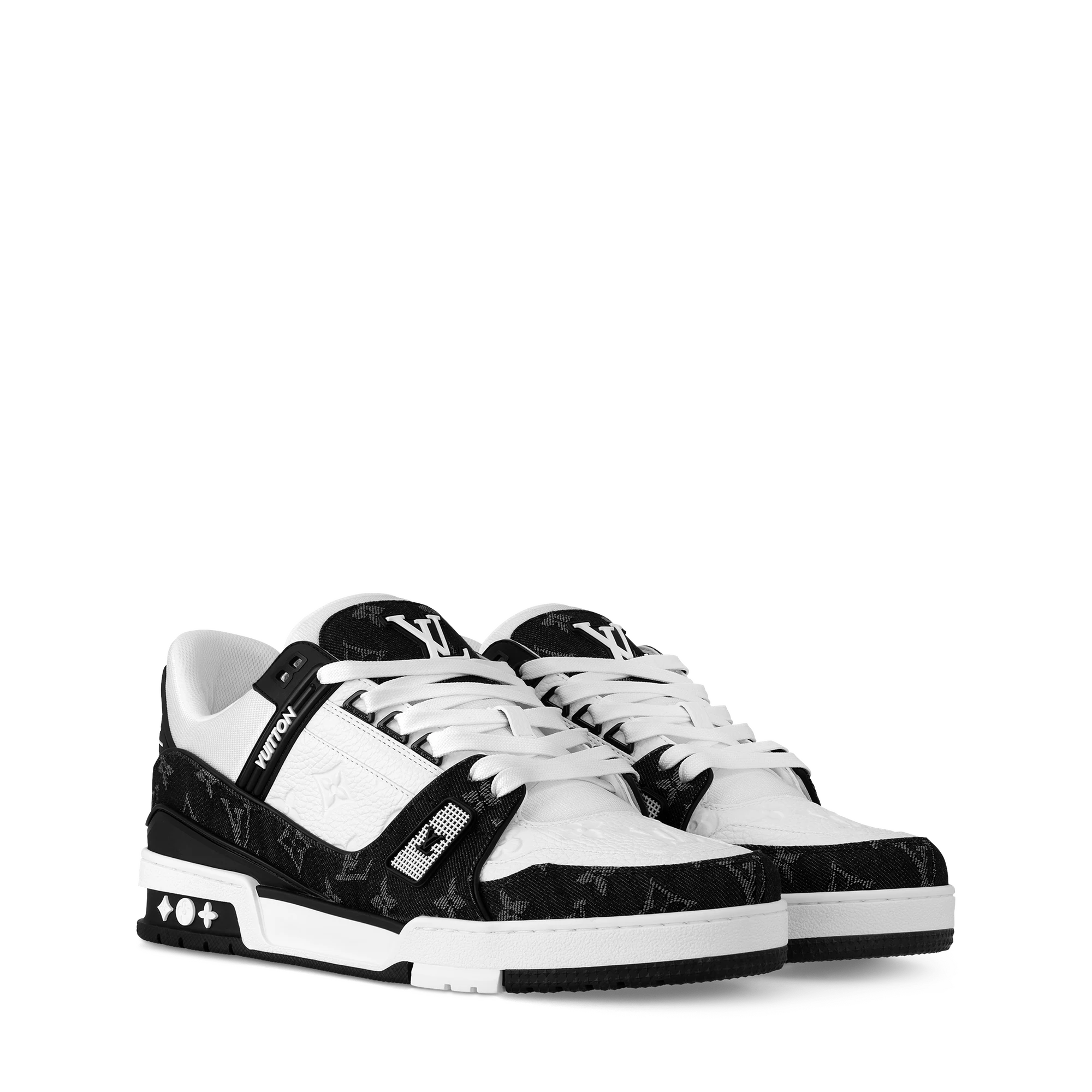 Louis Vuitton Trainer white black