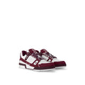 Louis Vuitton Trainer Burgundy White