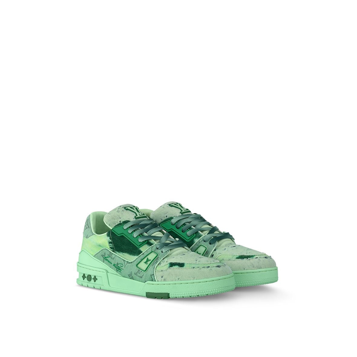 Louis Vuitton Trainer Mint Green