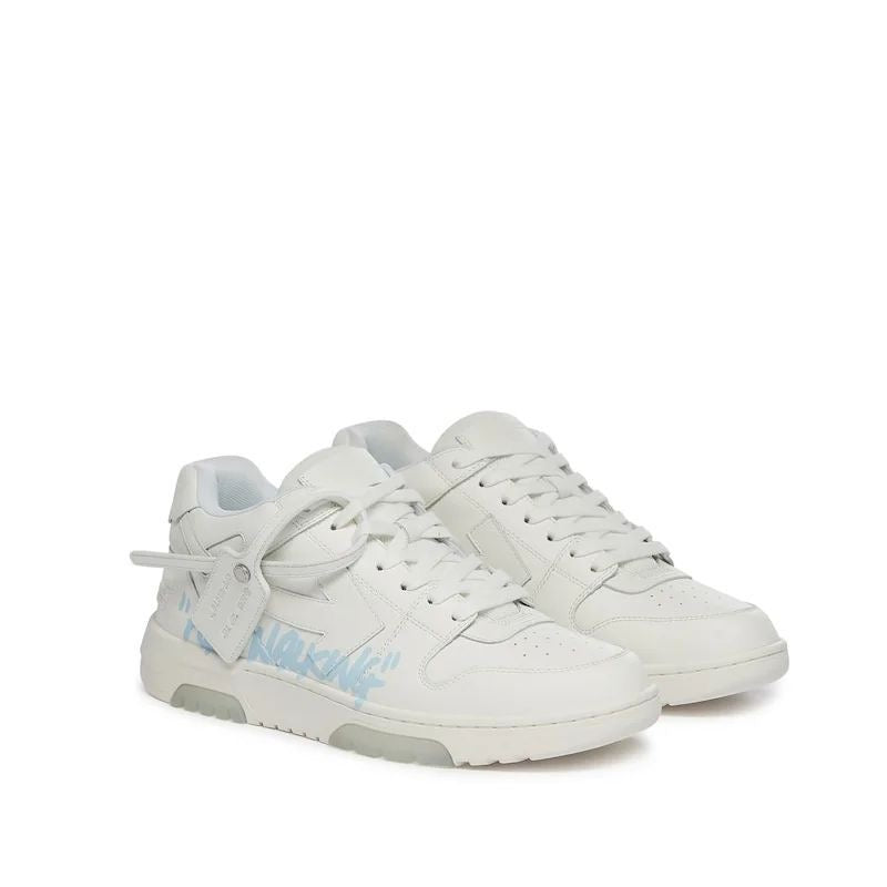 Off-white out of office for walking blue white