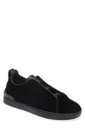 Zegna Triple Stitch Sneakers black black
