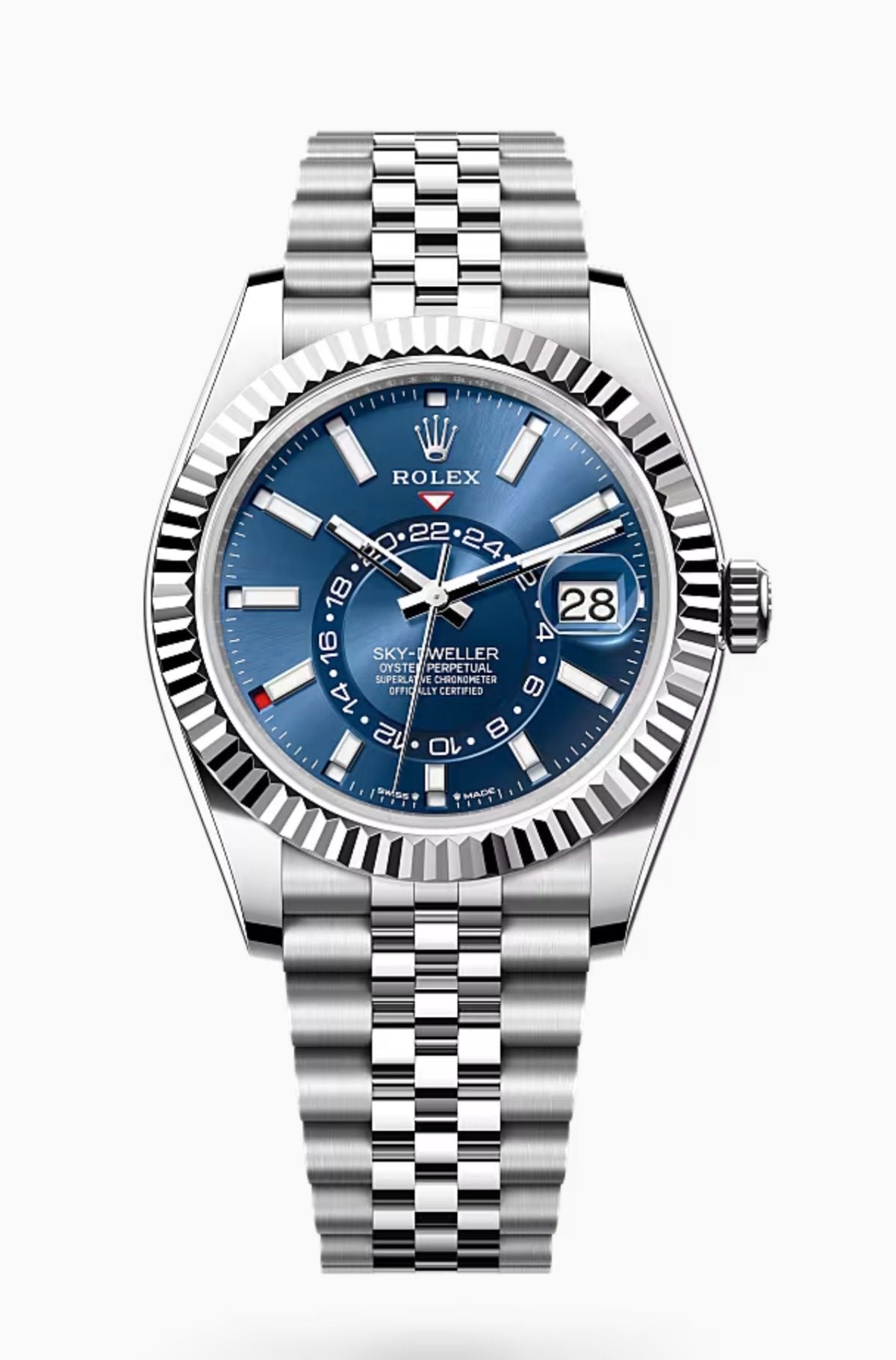 Rolex Sky-Dweller Blue Dial Jubilee
