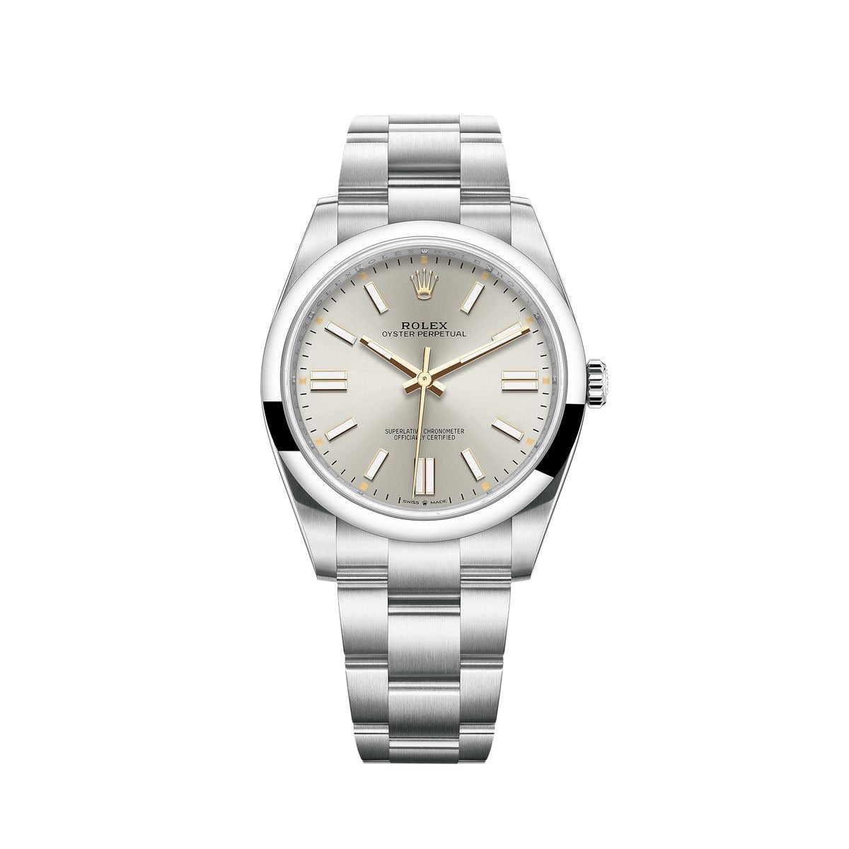 Rolex Oyster Perpetual Silver Dial