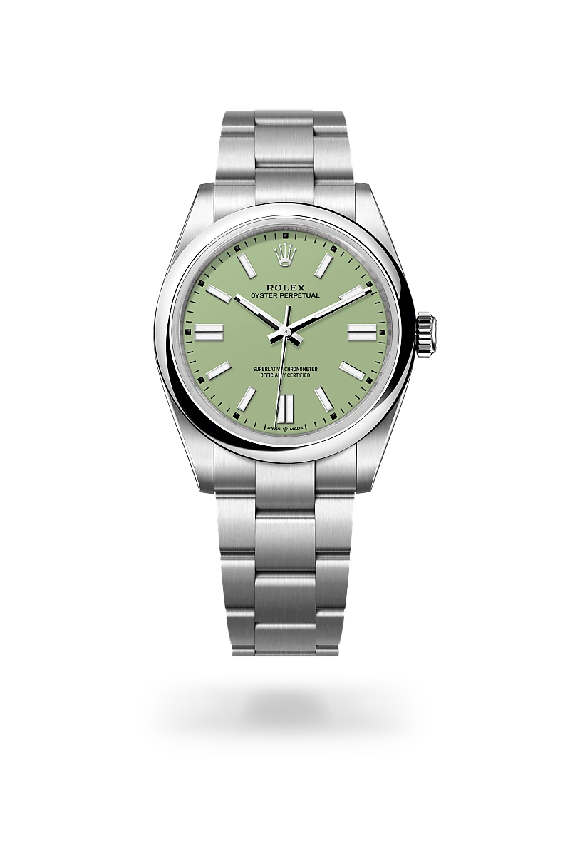 Rolex Oyster Perpetual Green Dial
