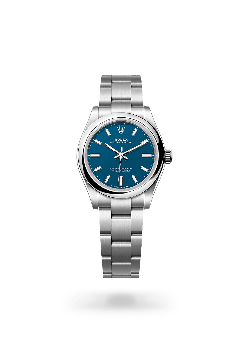 Rolex Oyster Perpetual Blue Dial
