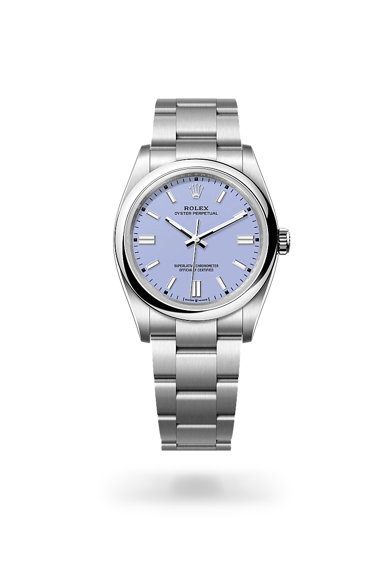 Rolex Oyster Perpetual Lavender Dial