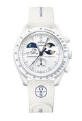 Omega x Swatch MoonSwatch White Moonphase