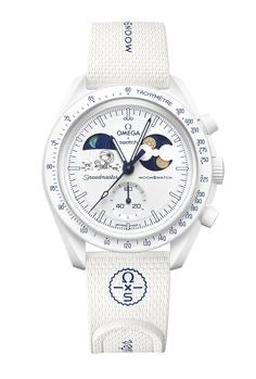 Omega x Swatch MoonSwatch White Moonphase