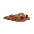 Hermès Chypre Sandals Beige