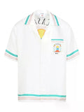 Casablanca Casa Way Printed Silk Shirt