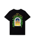 Casablanca Avenida Black Graphic T-Shirt