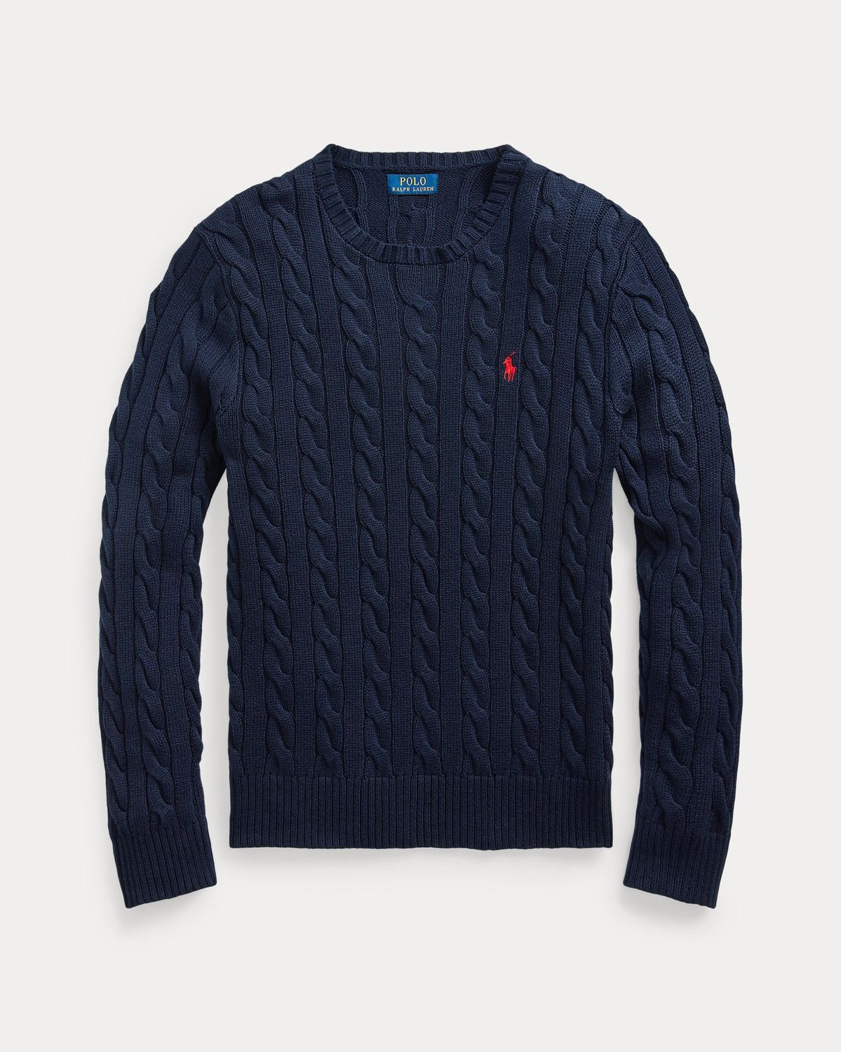 Ralph Lauren Cable Crewneck Sweater Navy