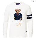 Ralph Lauren Polo Bear Sweater White Captain