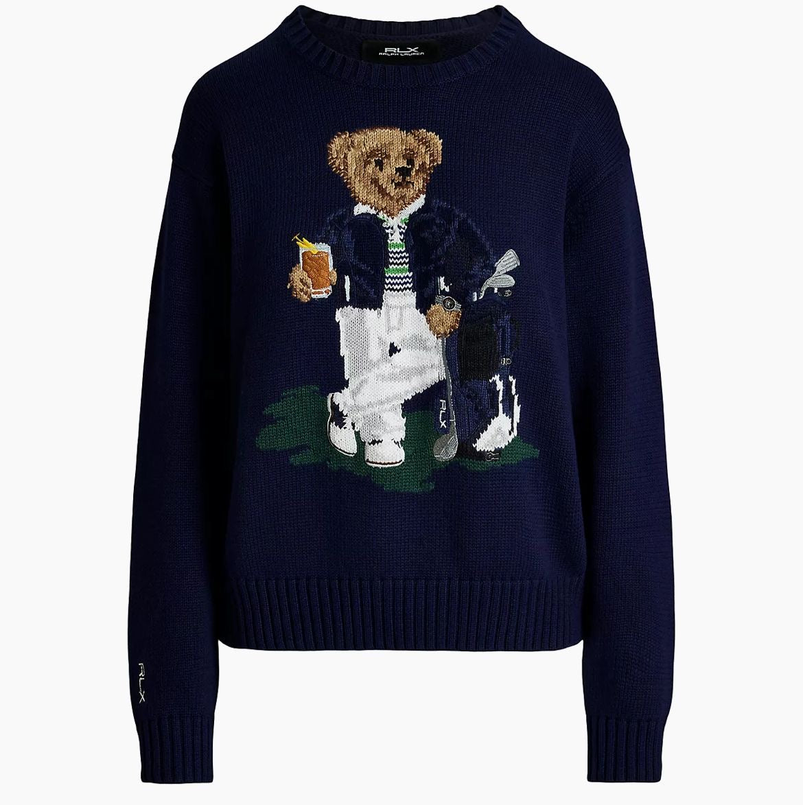 Ralph Lauren Polo Bear Sweater Navy Prep