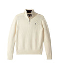 Ralph Lauren Quarter Zip Sweatshirt Cream