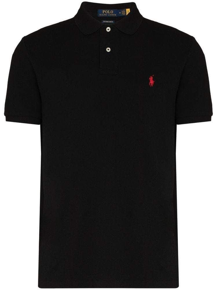 Ralph Lauren Custom Fit Polo Black