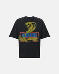 Amiri Black Cobra Back T-Shirt