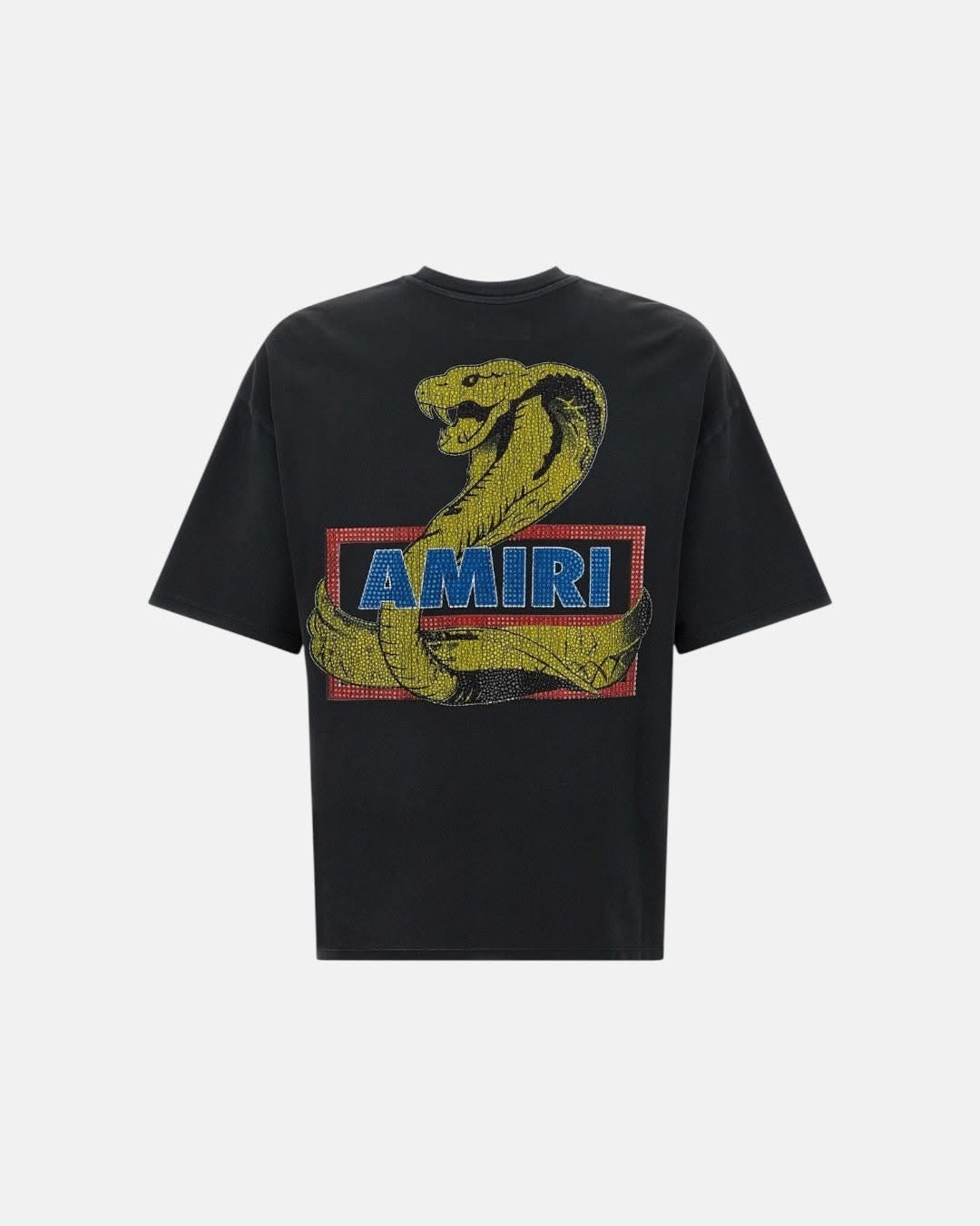 Amiri Black Cobra Back T-Shirt