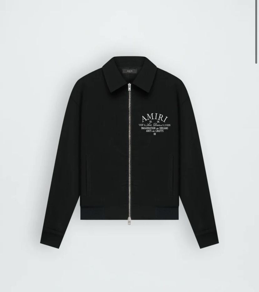 Amiri Black Zip Jacket Arts District