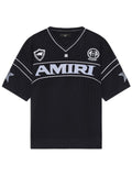 Amiri Black Football Mesh Jersey