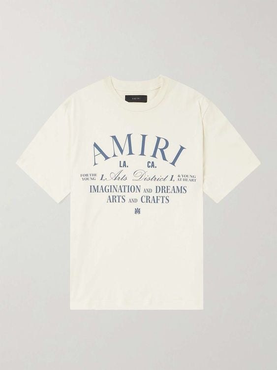 Amiri Cream Arts District T-Shirt