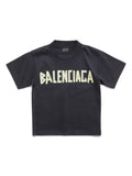 Balenciaga Logo Tape T-Shirt Washed Black