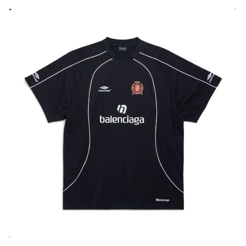 Balenciaga Soccer Jersey Black