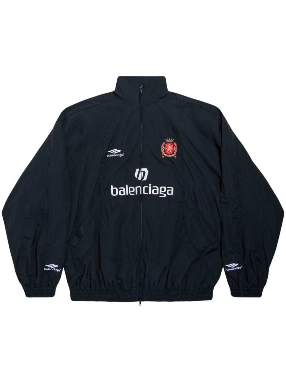 Balenciaga Soccer Track Jacket Black