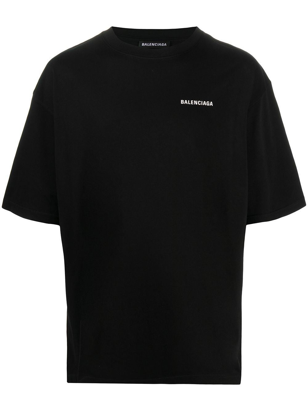 Balenciaga Minimal Logo T-Shirt Black