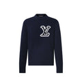 Louis Vuitton Navy LV Knit Sweater