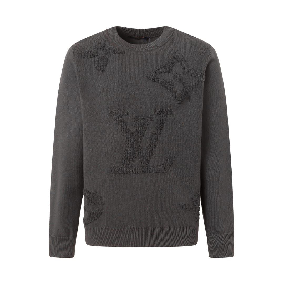 Louis Vuitton Dark Grey LV Sweater