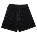 Louis Vuitton Black Monogram Shorts