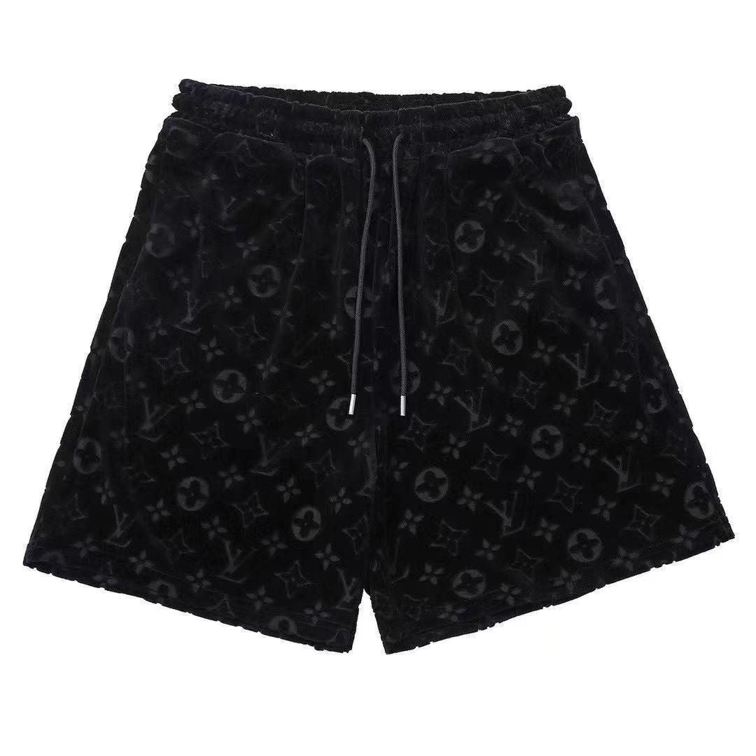 Louis Vuitton Black Monogram Shorts