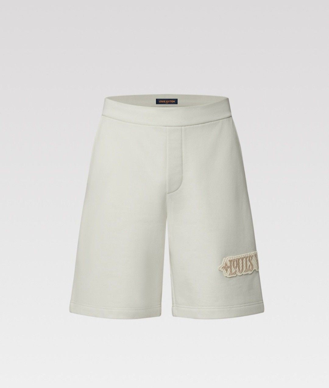 Louis Vuitton Cream Logo Shorts