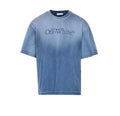 Off-White Blue Washed Logo T-Shirt
