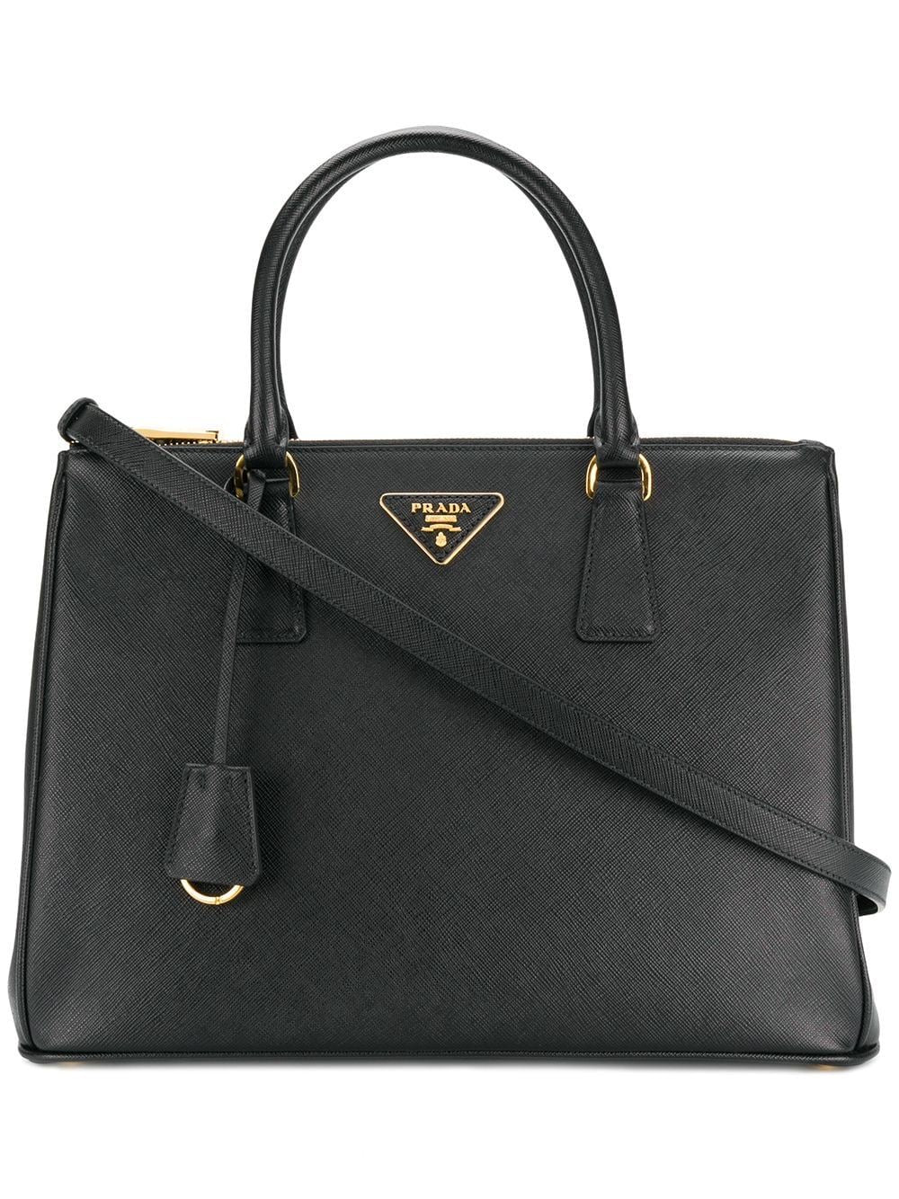 Prada Galleria Tote Black