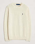 Ralph Lauren Big Pony Knit Sweater Cream