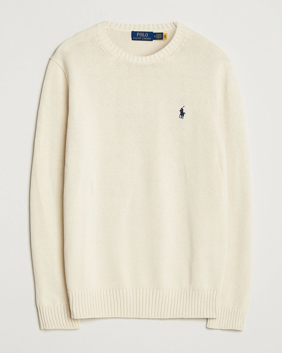 Ralph Lauren Big Pony Knit Sweater Cream
