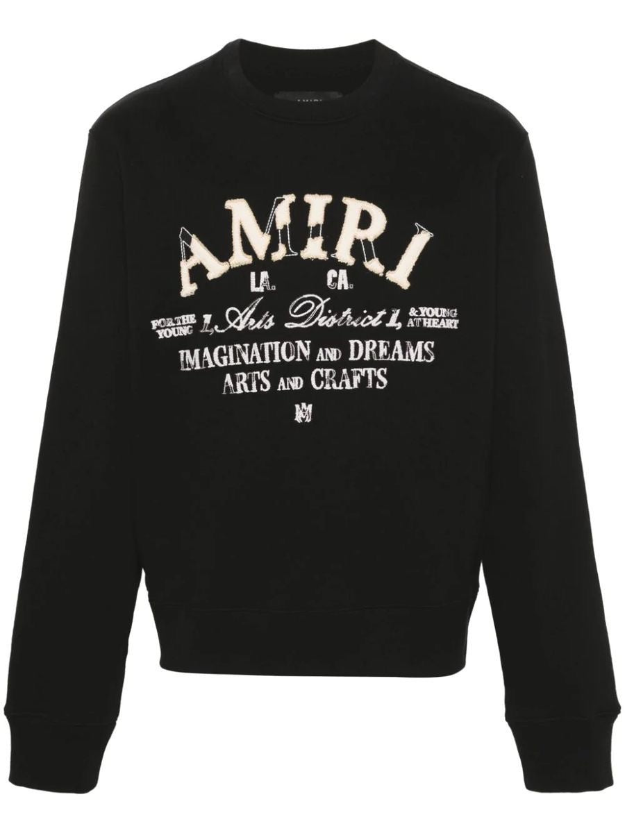 Amiri Black Arts District Sweatshirt