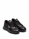 Prada Minimal Leather Sneaker Black